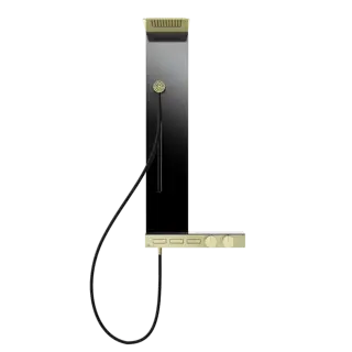 Душевая панель Gessi HI-FI COLUMN 63041#710 цвет-латунь PVD