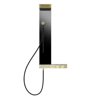 Душевая панель Gessi HI-FI COLUMN 63043#710 цвет-латунь PVD