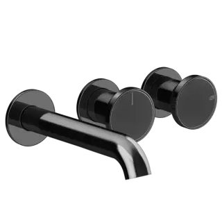 Смеситель для ванны Gessi ORIGINI 66042#706 Black Metal PVD