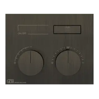 Термостат Gessi HI-FI 63002#187 состарен.бронза