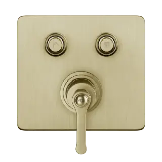 Смеситель для душа Gessi HI-FI ECLECTIC 65242#727 цвет-браш.латунь PVD