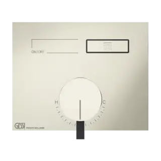 Смеситель для душа Gessi HI-FI MIXER 63061#720 NICKEL PVD