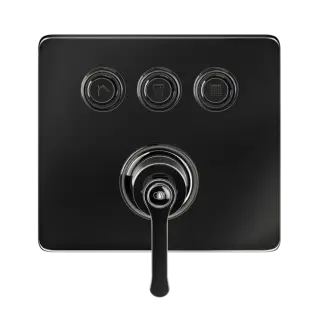 Смеситель для душа Gessi HI-FI ECLECTIC 65244#706 Black Metal PVD