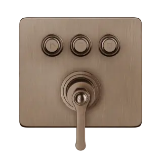 Смеситель для душа Gessi HI-FI ECLECTIC 65244#708 браш.Медный PVD