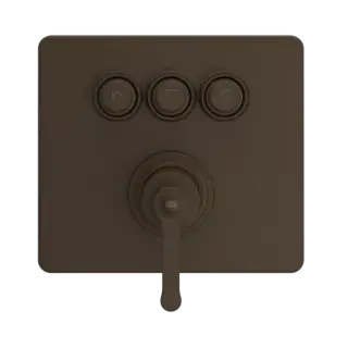 Смеситель для душа Gessi HI-FI ECLECTIC 65244#845 темная бронза