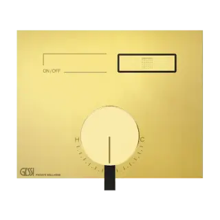 Смеситель для душа Gessi HI-FI MIXER 63061#246 золото PVD