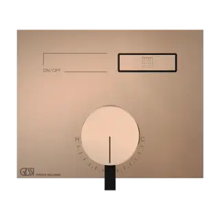 Смеситель для душа Gessi HI-FI MIXER 63061#030 Медный PVD