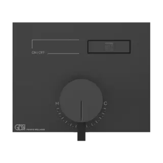 Смеситель для душа Gessi HI-FI MIXER 63061#299 черный XL