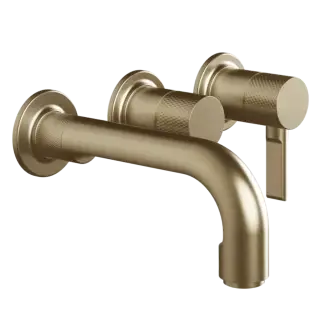 Смеситель для ванны Gessi INCISO 58342#726 Warm Bronze Brushed PVD