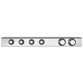 Термостат Gessi HI-FI ECLECTIC 65256#031 хром, полочка-черное стекло