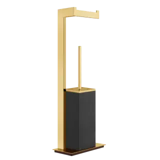 Стойка комбинированная Gessi INVERSO 20934#080 цвет-черный/Gold CCP