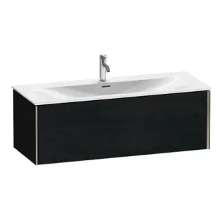 База под раковину Duravit XViu XV40360B116 Black Oak-16/рама champagne матовый-B1