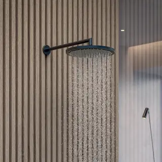 Верхний душ Bossini APICE H70430H00073005 черный матовый