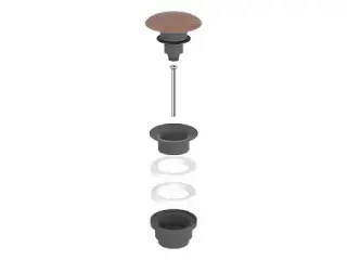 Донный клапан Cielo PIL01CM.NI NINFEA