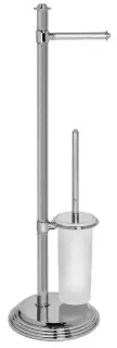 Ершик туалетный Colombo Design Hermitage B3318 хром/стекло