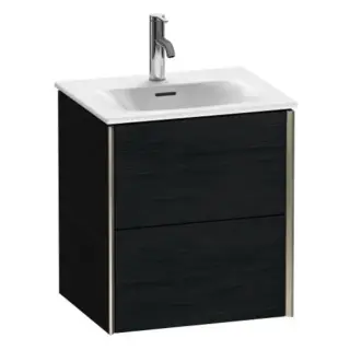 База под раковину Duravit XViu XV41310B116 Black Oak-16/рама champagne матовый-B1