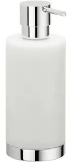 Дозатор Colombo Design NORDIC B9324.CBO керамика белая матовая/хром