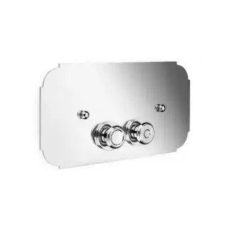 Клавиша смыва, 33*h17, никель