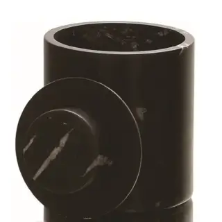 Баночка с крышкой d.9*12h мрамор Marquina