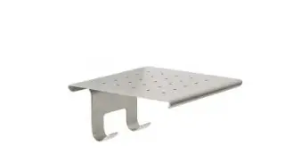 Держатель для скребка на полку. 8.5*8.5*4.3 хром