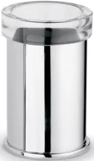 Стакан Bertocci ES 105.4030.0000 прозрачный хрусталь/хром