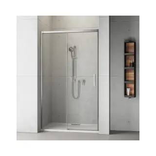 Ограждение в нишу Radaway Idea DWJ 130 Left 387017-01-01L хром/прозрачное стекло