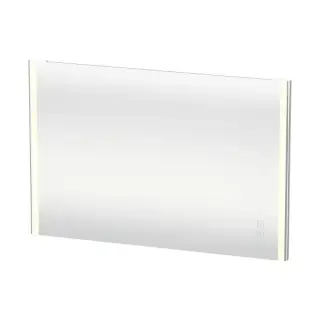 Зеркало для ванной Duravit X-SQUARE XS701400000 IP 44, LED световые поля по бокам, функция LED диммера, 2700-6500К