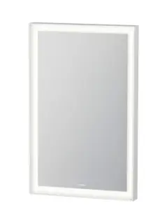 Зеркало для ванной Duravit L-Cube LC737900000 IP 44, LED подсветка (4-сторонняя), функция LED диммера, 1 сенсорный выключатель 3500 K, 20 Вт
