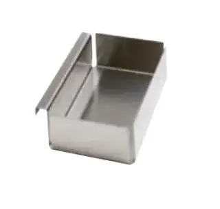 Лоток (для ящика h36/53), 13*21*h6.9, сталь глянцевая