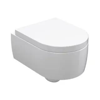 Сиденье с крышкой для компакта, белый