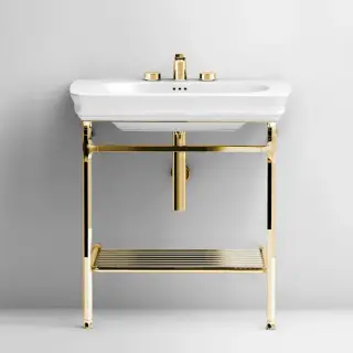 Консоль для ванной комнаты Art Ceram CIVITAS CIA002.73 золото антик