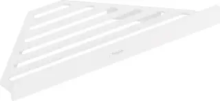 Полка-решетка HANSGROHE AddStoris 41741700 матовый белый