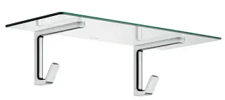 Полка для ванной AXOR UNIVERSAL 42842000 хром/стекло