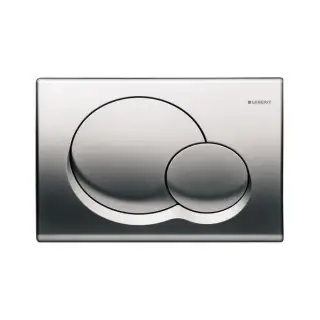 Клавиша смыва, 24.6*1.5*h16.4, хром глянцевый