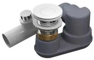 Слив-перелив Victoria+Albert Kit 40 KIT-40-WH WHITE METAL