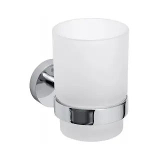 Стакан Bemeta OMEGA 104110012 хром/белый