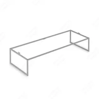 Рама напольная для тумбы 120*47*h25, инокс матовый