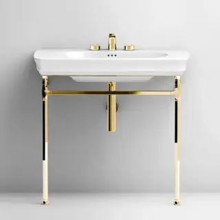 Консоль для ванной комнаты Art Ceram CIVITAS CIA004.73 золото антик