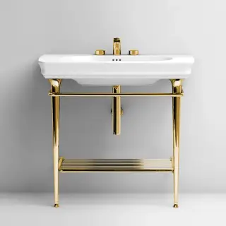 Консоль для ванной комнаты Art Ceram CIVITAS CIA008.73 золото антик
