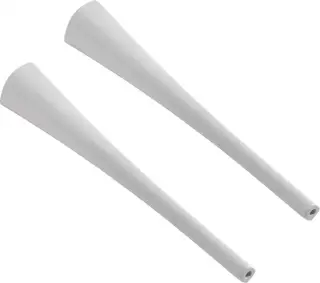 Пара ножек для раковины белый блестящий