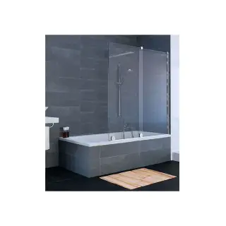 Шторка на ванну HUPPE Xtensa pure XT0701.069.322 хром/стекло прозрачное с покрытием