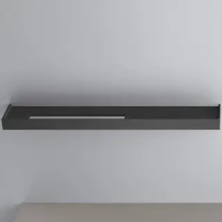 Полка для ванной Milldue HAUS 4060 MILLTEK LIGHT BIANCO OPACO-D06