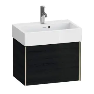 База под раковину Duravit XViu XV42160B116 Black Oak-16/рама champagne матовый-B1