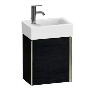 База под раковину Duravit XViu XV4230LB116 Black Oak-16/рама champagne матовый-B1