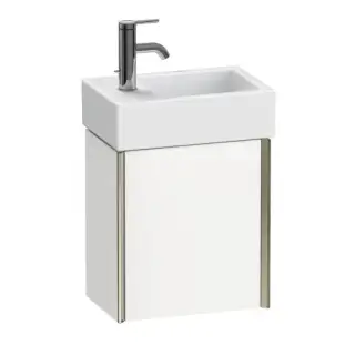 База под раковину Duravit XViu XV4230LB118 белый матовый-18/рама champagne матовый-B1