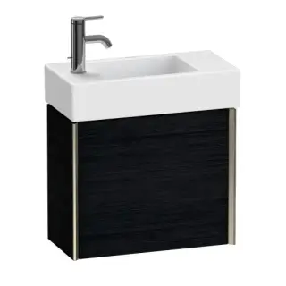 База под раковину Duravit XViu XV4232LB116 Black Oak-16/рама champagne матовый-B1