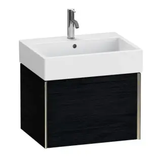 База под раковину Duravit XViu XV42340B116 Black Oak-16/рама champagne матовый-B1
