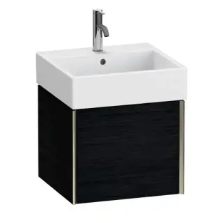 База под раковину Duravit XViu XV42330B116 Black Oak-16/рама champagne матовый-B1