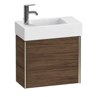 База под раковину Duravit XViu XV4232LB121 Walnut Dark-21/рама champagne матовый-B1