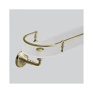 Полка для ванной Devon&Devon Chelsea DD218CR хром, стекло матовое